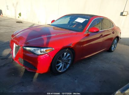 2017 ALFA ROMEO GIULIA TI RWD Red  Gasoline ZARFAECN8H7561437 photo #3