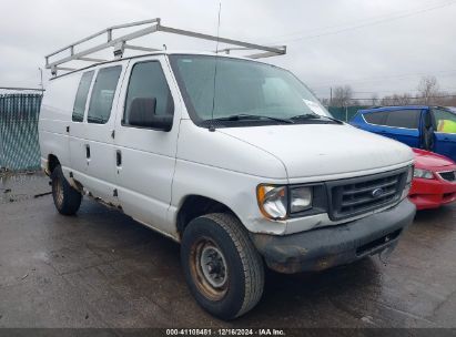 2005 FORD E-250 COMMERCIAL/RECREATIONAL White  Gasoline 1FTNE24L05HA15436 photo #1