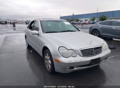 2001 MERCEDES-BENZ C 320 Silver  Flexible Fuel WDBRF64J61F080865 photo #1