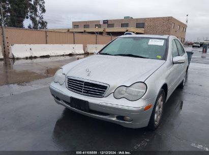 2001 MERCEDES-BENZ C 320 Silver  Flexible Fuel WDBRF64J61F080865 photo #3