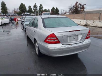 2001 MERCEDES-BENZ C 320 Silver  Flexible Fuel WDBRF64J61F080865 photo #4