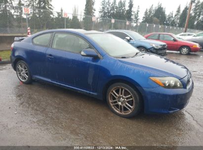 2008 SCION TC BASE (M5) Blue  Gasoline JTKDE167680271727 photo #1