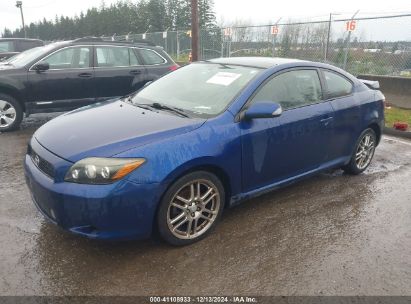 2008 SCION TC BASE (M5) Blue  Gasoline JTKDE167680271727 photo #3