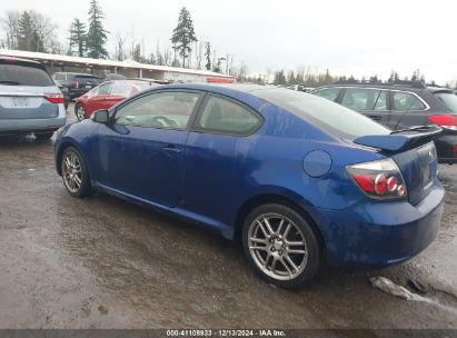 2008 SCION TC BASE (M5) Blue  Gasoline JTKDE167680271727 photo #4