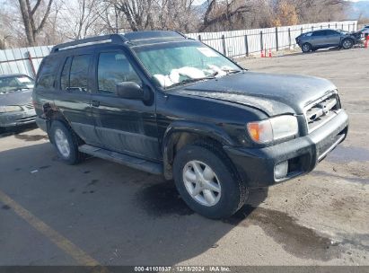 2002 NISSAN PATHFINDER SE Blue  Gasoline JN8DR09Y72W739578 photo #1