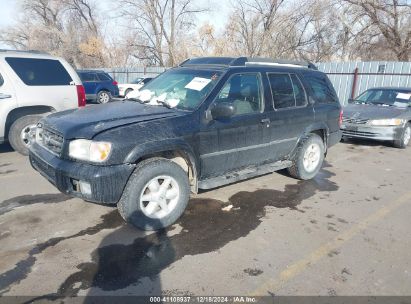 2002 NISSAN PATHFINDER SE Blue  Gasoline JN8DR09Y72W739578 photo #3