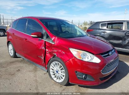 2016 FORD C-MAX HYBRID SEL Red  Hybrid 1FADP5BU5GL102127 photo #1