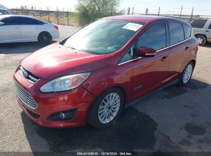 2016 FORD C-MAX HYBRID SEL Red  Hybrid 1FADP5BU5GL102127 photo #3