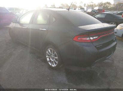 2013 DODGE DART LIMITED Black  Gasoline 1C3CDFCH7DD143486 photo #4