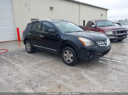 2014 NISSAN ROGUE SELECT S Black  Gasoline JN8AS5MT1EW620560 photo #1