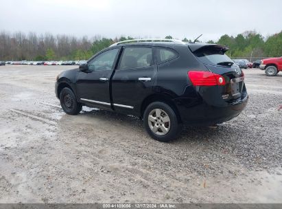 2014 NISSAN ROGUE SELECT S Black  Gasoline JN8AS5MT1EW620560 photo #4