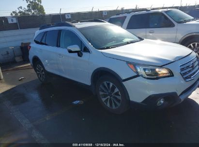 2017 SUBARU OUTBACK 2.5I LIMITED White  Gasoline 4S4BSANC9H3391604 photo #1