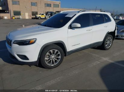 2019 JEEP CHEROKEE LATITUDE PLUS FWD White  Gasoline 1C4PJLLB4KD240528 photo #3