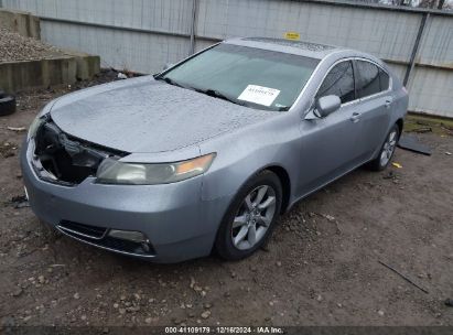 2012 ACURA TL 3.5 Light Blue  Gasoline 19UUA8F22CA008221 photo #3