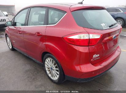 2013 FORD C-MAX HYBRID SEL Red  Hybrid 1FADP5BU6DL541459 photo #4