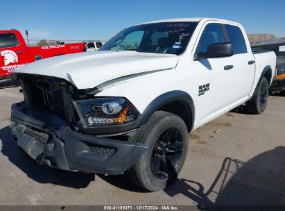 2024 RAM 1500 CLASSIC WARLOCK  4X4 5'7 BOX White  Flexible Fuel 1C6RR7LG0RS148723 photo #3