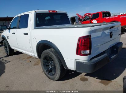 2024 RAM 1500 CLASSIC WARLOCK  4X4 5'7 BOX White  Flexible Fuel 1C6RR7LG0RS148723 photo #4