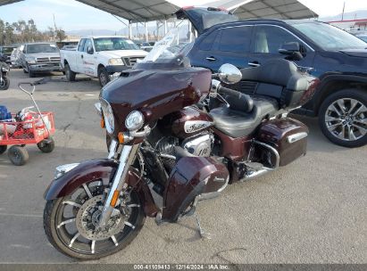 2022 INDIAN MOTORCYCLE CO. ROADMASTER LIMITED Burgundy  Gasoline 56KTKABB5N3405296 photo #3