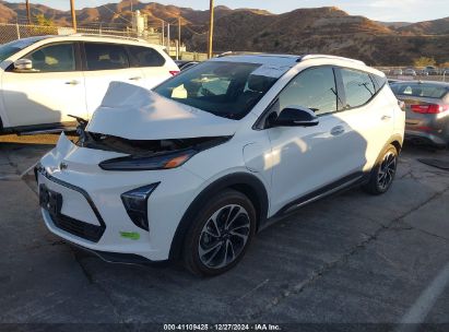 2023 CHEVROLET BOLT EUV FWD PREMIER White  Electric 1G1FZ6S00P4122899 photo #3