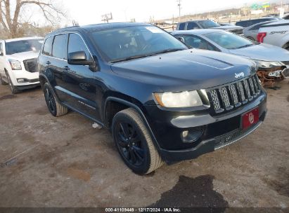 2012 JEEP GRAND CHEROKEE LAREDO Black  Flexible Fuel 1C4RJFAG0CC349228 photo #1