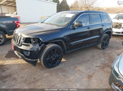 2012 JEEP GRAND CHEROKEE LAREDO Black  Flexible Fuel 1C4RJFAG0CC349228 photo #3