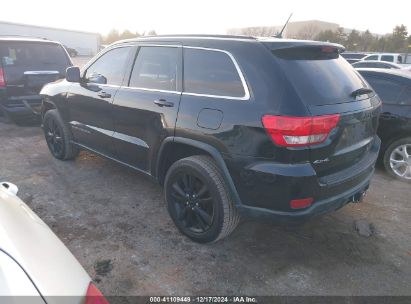 2012 JEEP GRAND CHEROKEE LAREDO Black  Flexible Fuel 1C4RJFAG0CC349228 photo #4