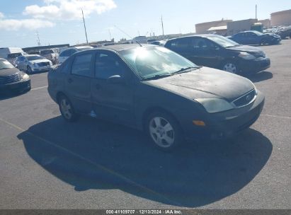 2006 FORD FOCUS ZX4 Black  Gasoline 1FAHP34N46W120630 photo #1