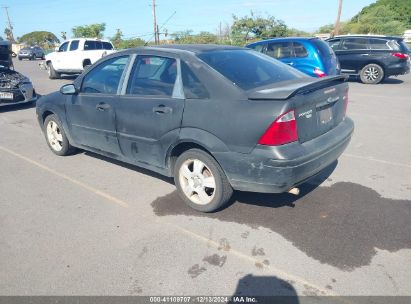 2006 FORD FOCUS ZX4 Black  Gasoline 1FAHP34N46W120630 photo #4