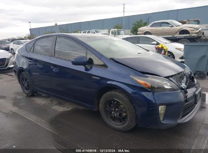 2013 TOYOTA PRIUS TWO Blue  Hybrid JTDKN3DU8D1735074 photo #1