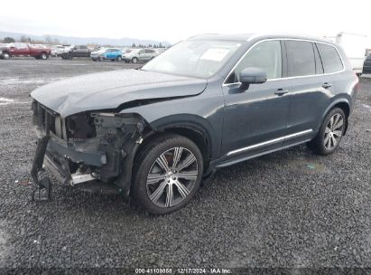 2023 VOLVO XC90 B6 ULTIMATE 6-SEATER Blue  Gasoline YV40621AXP1945878 photo #3