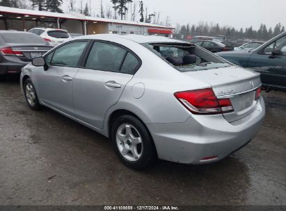 2013 HONDA CIVIC LX Silver  Gasoline 2HGFB2F54DH584926 photo #4