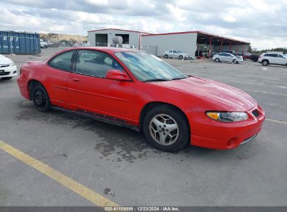 2001 PONTIAC GRAND PRIX GT Red  Gasoline 1G2WP12K31F218642 photo #1