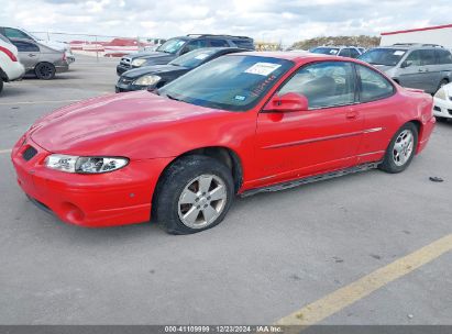 2001 PONTIAC GRAND PRIX GT Red  Gasoline 1G2WP12K31F218642 photo #3