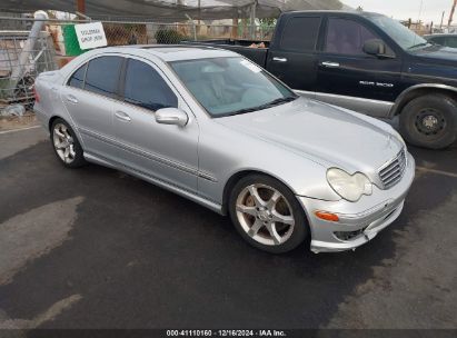 2007 MERCEDES-BENZ C 230 SPORT Silver  Gasoline WDBRF52H47F903814 photo #1