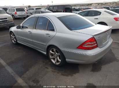 2007 MERCEDES-BENZ C 230 SPORT Silver  Gasoline WDBRF52H47F903814 photo #4