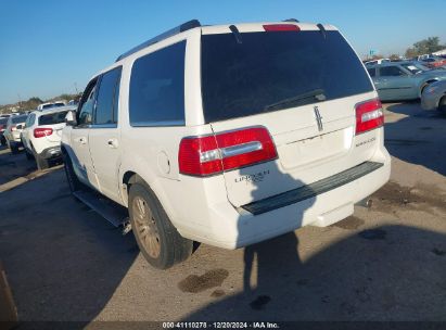 2010 LINCOLN NAVIGATOR White  Flexible Fuel 5LMJJ2H56AEJ09928 photo #4