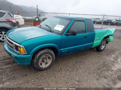 1995 CHEVROLET S TRUCK S10 Green  Gasoline 1GCCS19Z4SK192206 photo #3