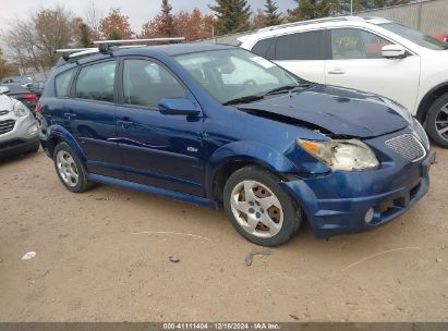 2008 PONTIAC VIBE Blue  Gasoline 5Y2SL65818Z416244 photo #1