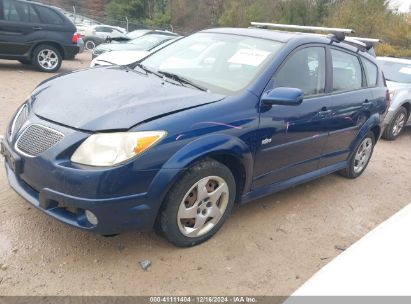 2008 PONTIAC VIBE Blue  Gasoline 5Y2SL65818Z416244 photo #3