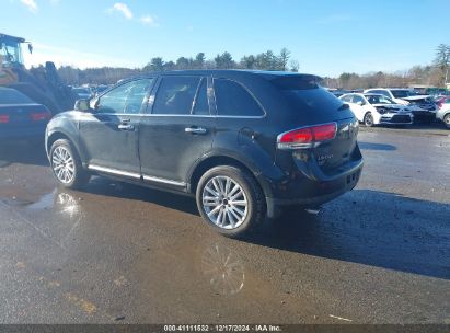 2011 LINCOLN MKX Black  Gasoline 2LMDJ8JK5BBJ06152 photo #4