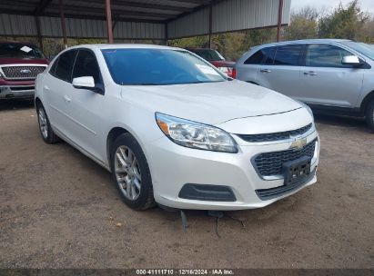 2016 CHEVROLET MALIBU LIMITED LT White  Gasoline 1G11C5SA2GF160475 photo #1