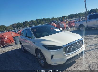 2019 INFINITI QX50 LUXE White  Gasoline 3PCAJ5M18KF122109 photo #1