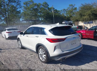 2019 INFINITI QX50 LUXE White  Gasoline 3PCAJ5M18KF122109 photo #4