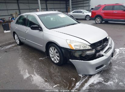 2007 HONDA ACCORD 3.0 SE Silver  Gasoline 1HGCM66427A087226 photo #1