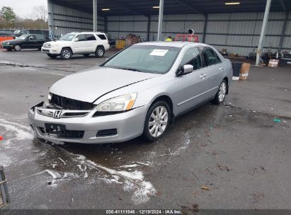 2007 HONDA ACCORD 3.0 SE Silver  Gasoline 1HGCM66427A087226 photo #3