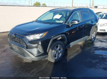 2023 TOYOTA RAV4 XLE Black  Gasoline 2T3P1RFV2PW347046 photo #3