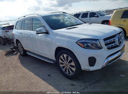 2019 MERCEDES-BENZ GLS 450 4MATIC White  Gasoline 4JGDF6EE7KB239300 photo #1