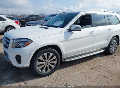 2019 MERCEDES-BENZ GLS 450 4MATIC White  Gasoline 4JGDF6EE7KB239300 photo #3