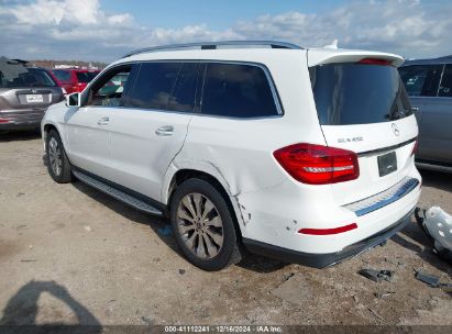 2019 MERCEDES-BENZ GLS 450 4MATIC White  Gasoline 4JGDF6EE7KB239300 photo #4