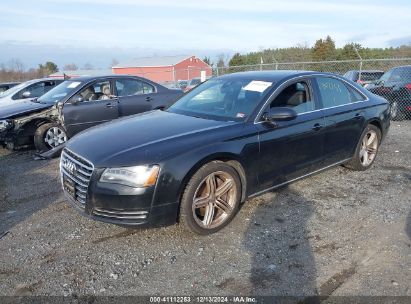 2013 AUDI A8 4.0T Black  Gasoline WAUA2AFD9DN030358 photo #3